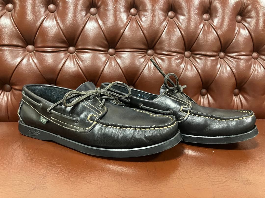 Paraboot BARTH UK9パラブーツ バース 27.5cm 黒 美品