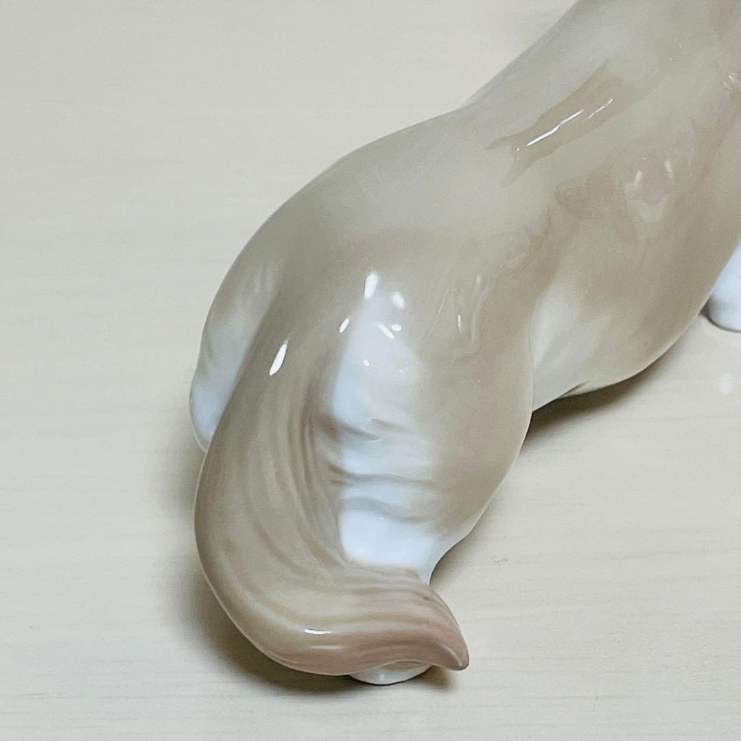 Lladro リヤドロ ウェルシュ コーギー フィギュリン 置物 犬 陶器製