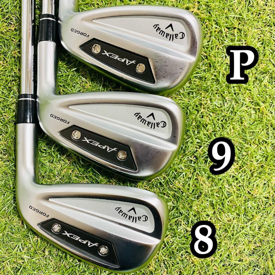 【美品】キャロウェイ APEX Ai300 メンズアイアンセット 6本 S