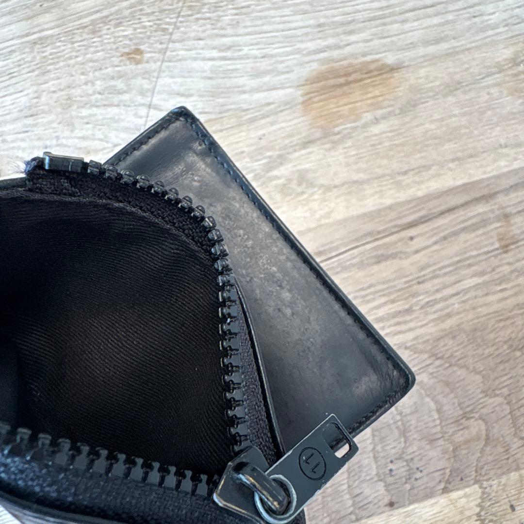Maison Margiela 二つ折り財布 黒　マルジェラ