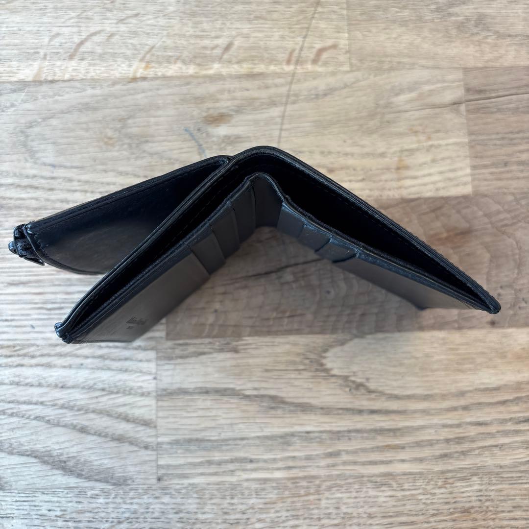 Maison Margiela 二つ折り財布 黒　マルジェラ