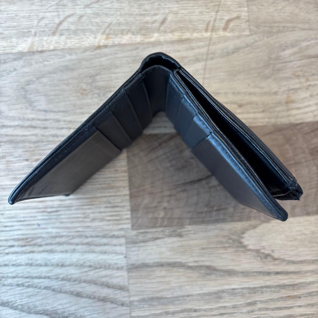 Maison Margiela 二つ折り財布 黒　マルジェラ