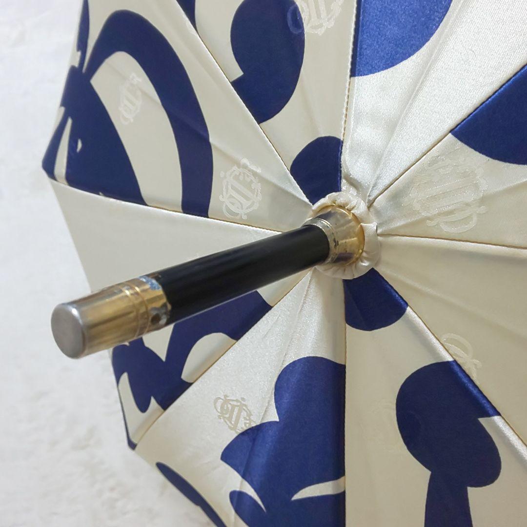 【極希少】Christian Dior 長傘 エンブレム総柄 ロングアンブレラ
