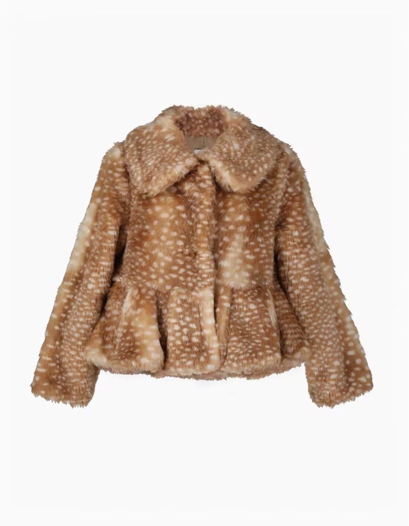 ジャケット・アウター bibiy. DORA PEPURAMU FUR COAT