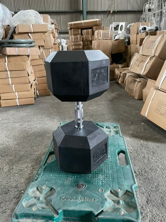 五千円割引　ラバーヘックス  ダンベル47.5kg 57.5kg  各2個