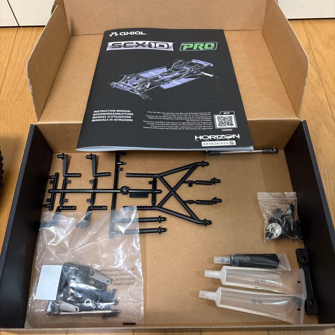 【極上ベース車】SCX10 Pro 組み立て済み車体 ほぼ未走行