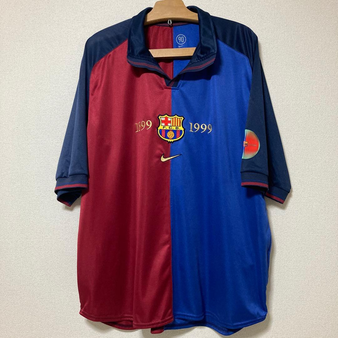 NIKE バルセロナ　初期復刻　100周年 ユニフォーム　XL