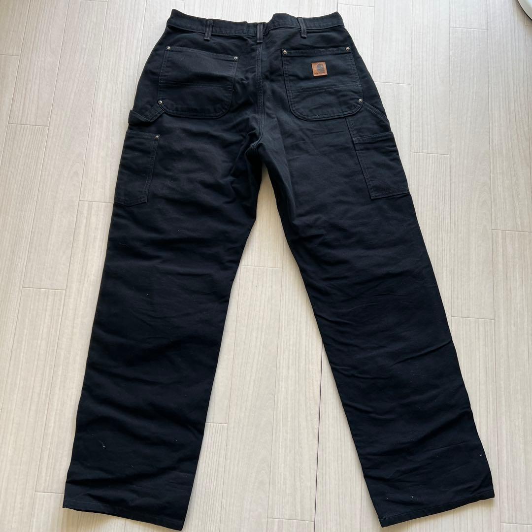 j*o様 Carhartt ダブルニー　ペインターパンツ　黒 34×32