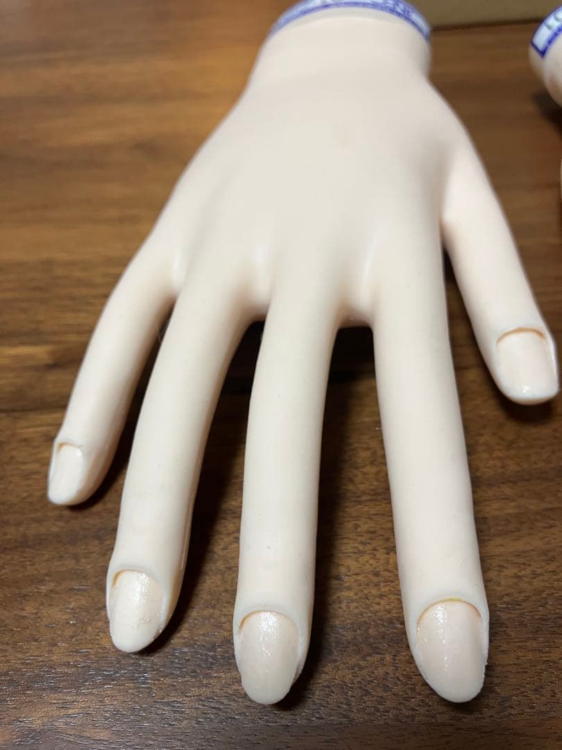 1度のみ使用極美品【JNEC認定モデルハンド 】STモデルハンド骨折なしチップ付