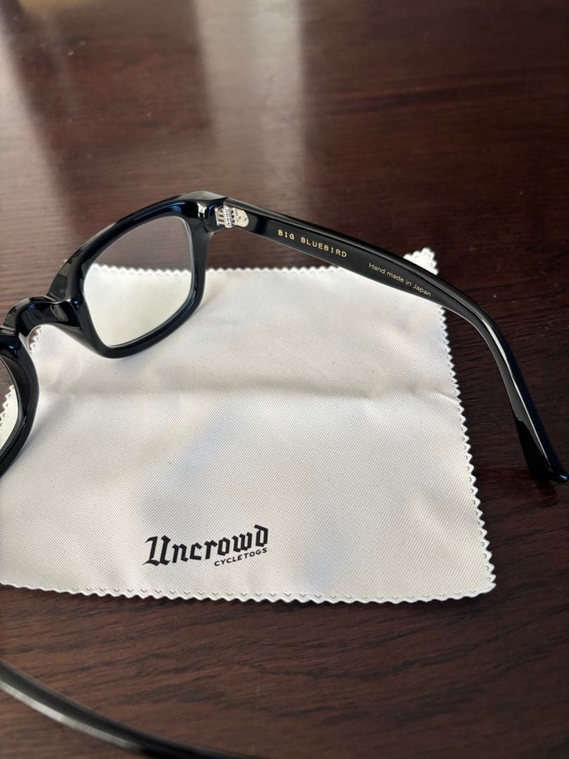 アンクラウド ビッグブルーバード ブラックフレーム × 調光レンズ