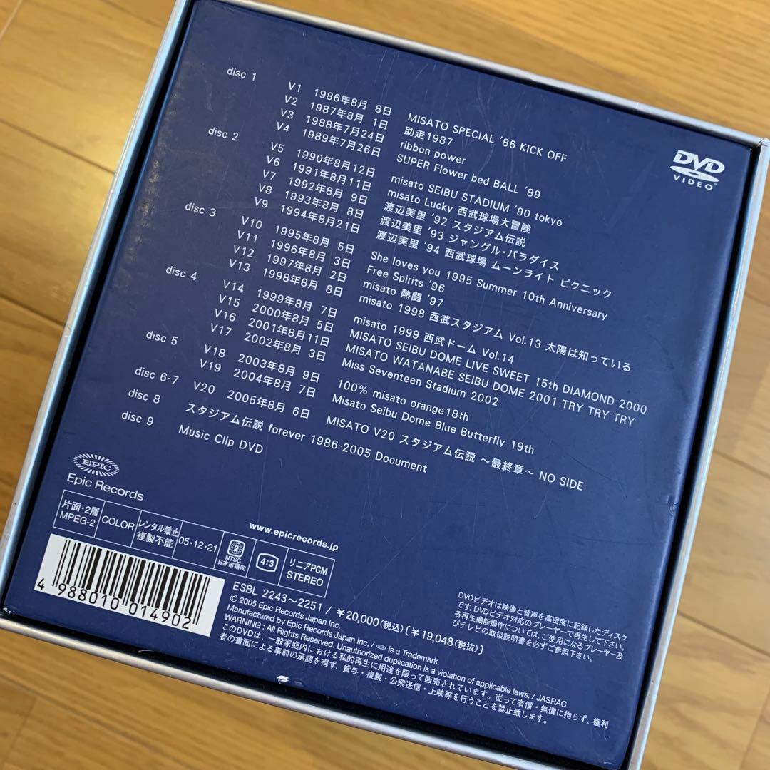 渡辺美里【スタジアム伝説 BORN FINAL】DVD-BOX