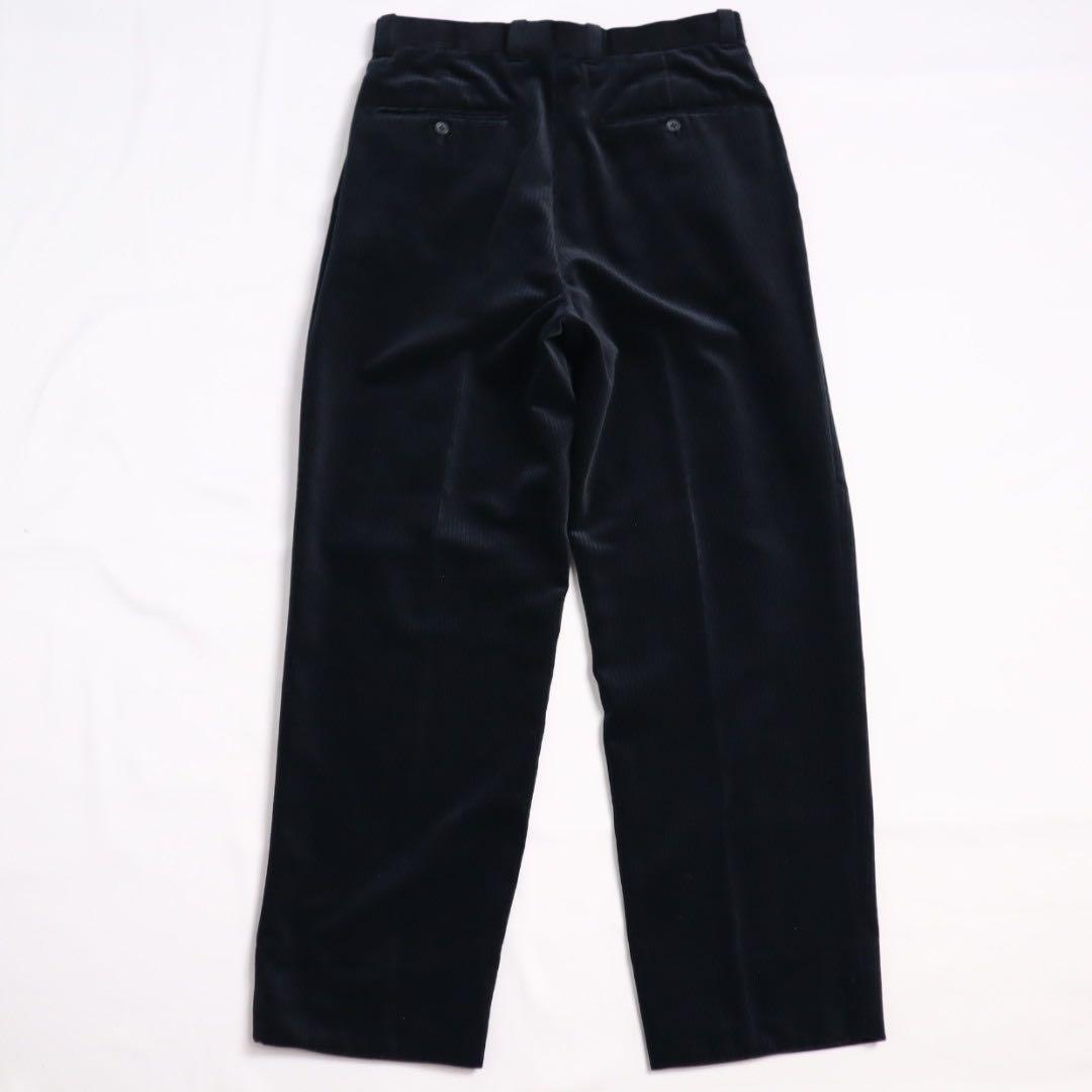 Vintage 80s 90s ベロア マオカラー 上下 セットアップ スーツ