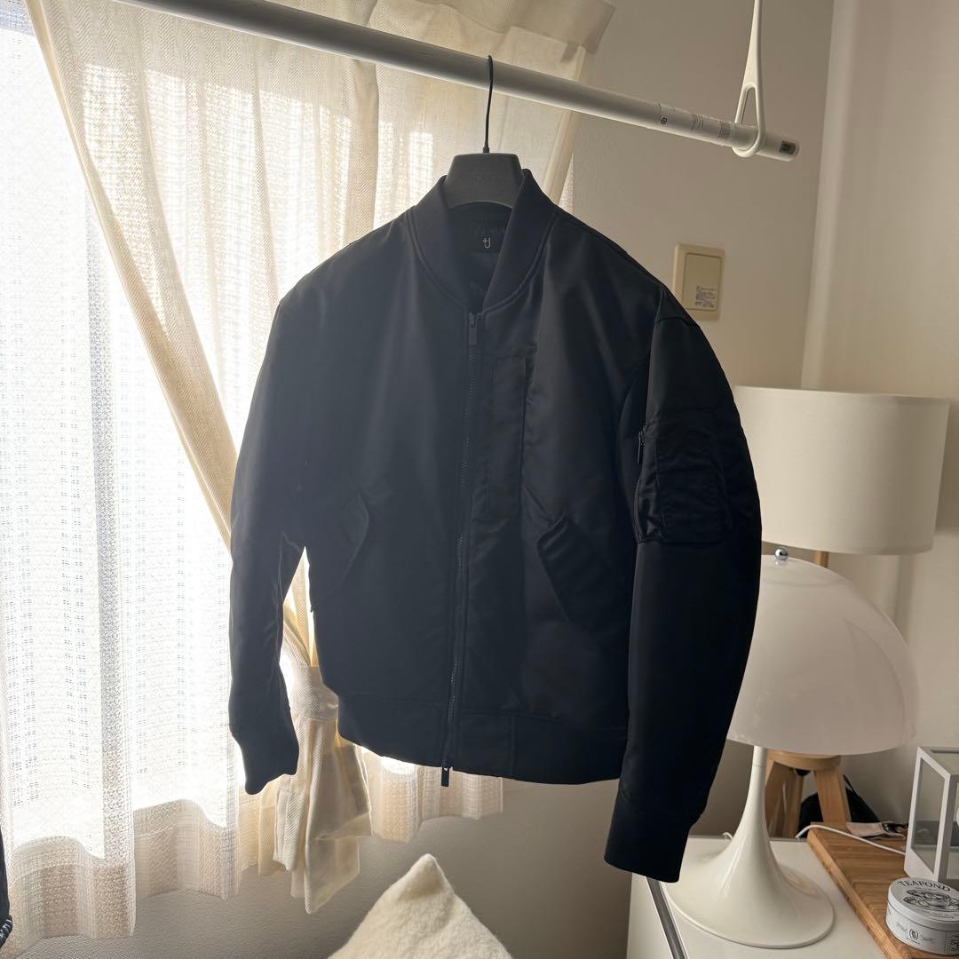 ☾*様 ハイブリッドダウンオーバーサイズMA-1 XS BLACK 黒 美品 +