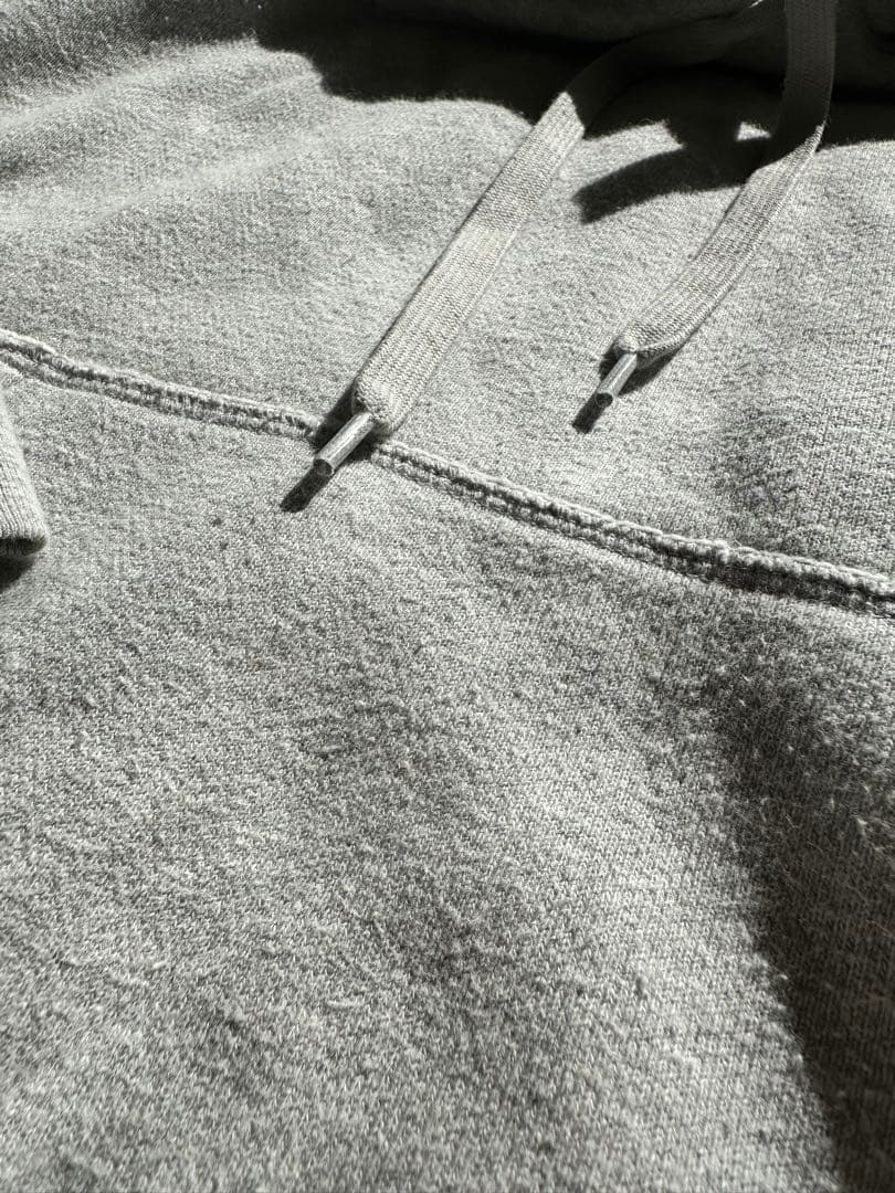 美品⭐︎シシクイBRUSHED REMI RELIEFパーカー　グレー　XS