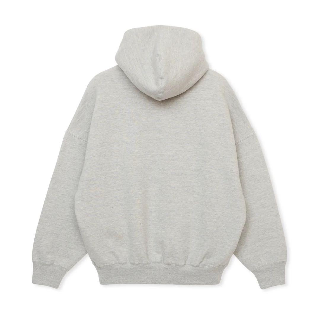 美品⭐︎シシクイBRUSHED REMI RELIEFパーカー　グレー　XS