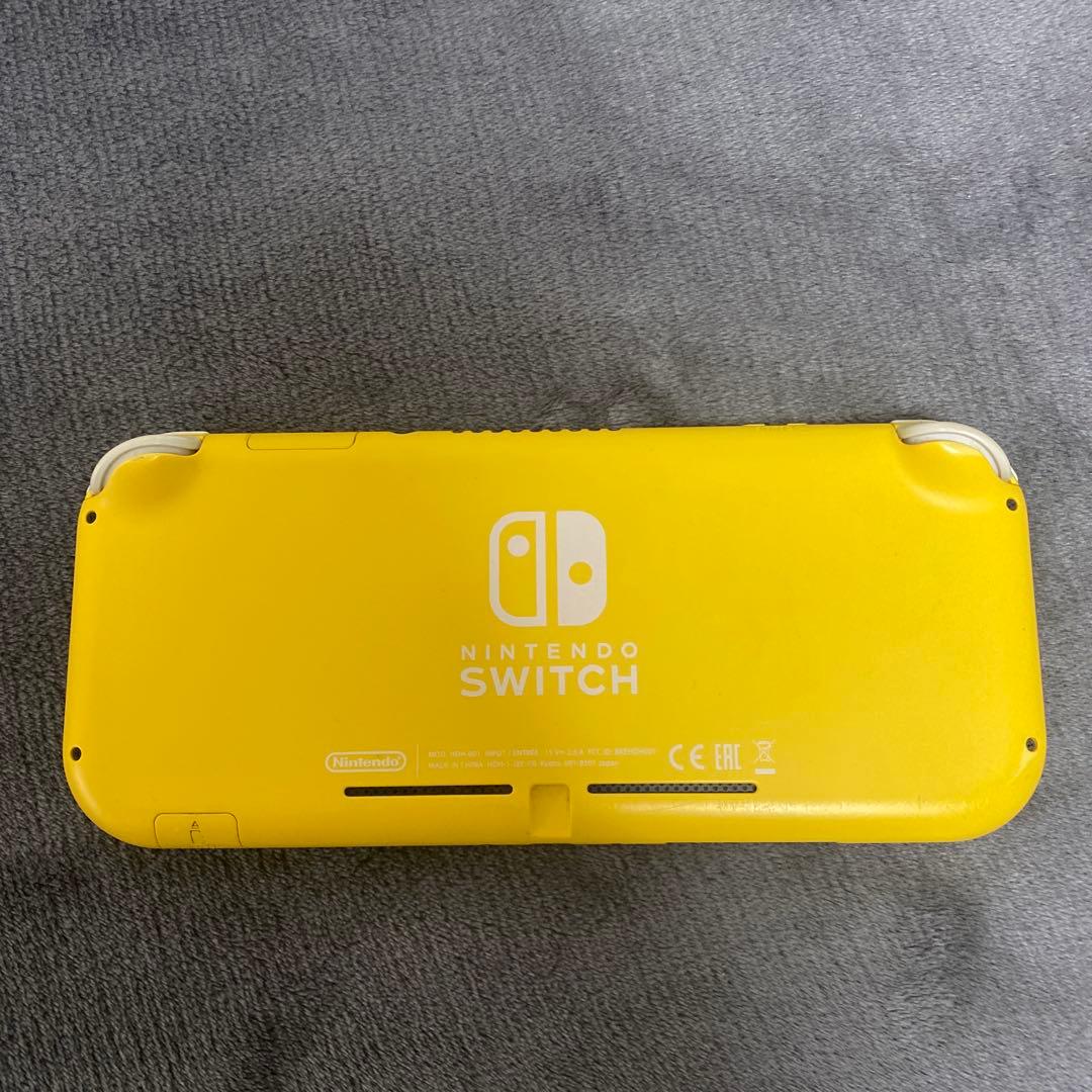 Nintendo Switch Lite イエロー 画面シマシマ