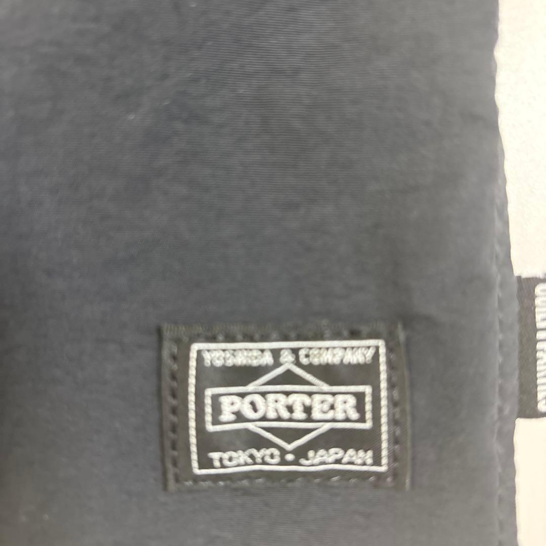 PORTER ワコマリア　巾着　ブラック