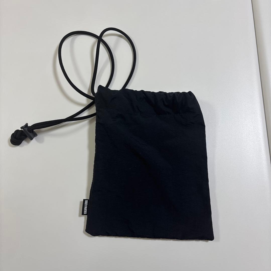 PORTER ワコマリア　巾着　ブラック