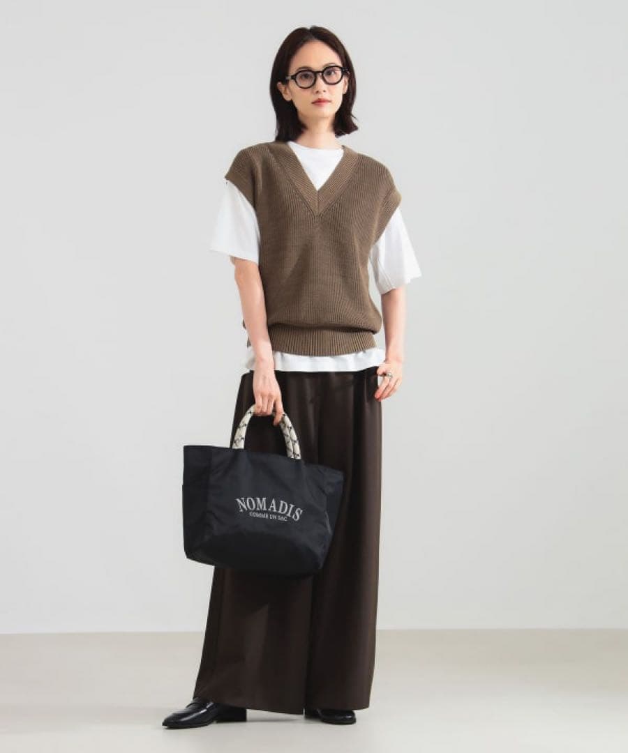【別注】NOMADIS / SAC2 W リバーシブル ロゴトートバッグ