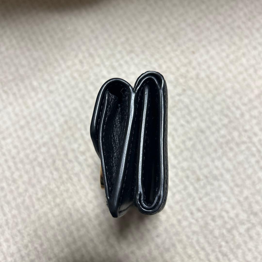 マイケルコース 小銭　財布　折り畳み　黒