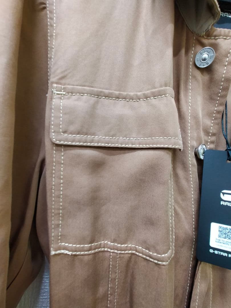 G-STAR RAW 未使用タグ付きブラウンサロペット