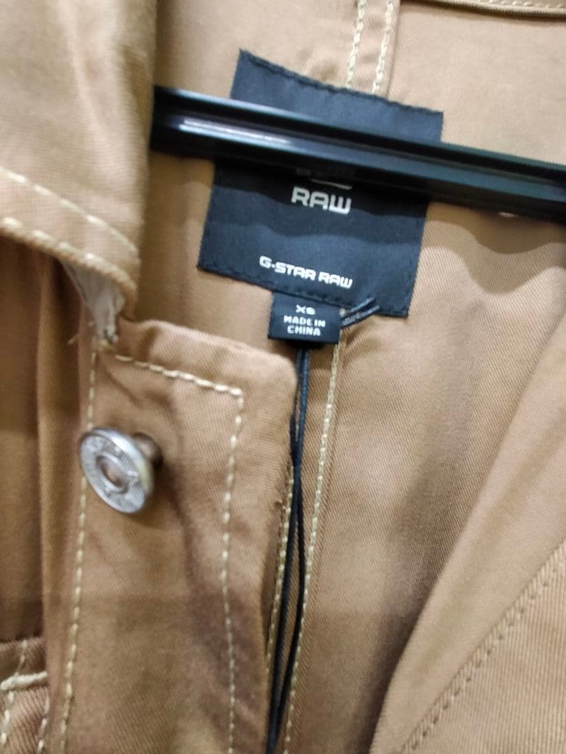 G-STAR RAW 未使用タグ付きブラウンサロペット