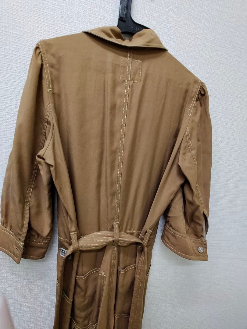 G-STAR RAW 未使用タグ付きブラウンサロペット