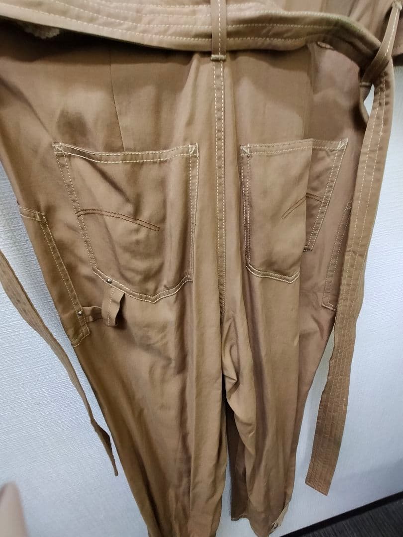 G-STAR RAW 未使用タグ付きブラウンサロペット