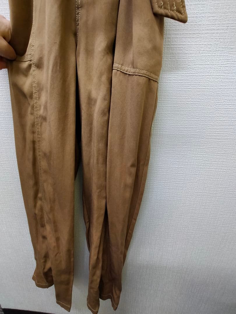 G-STAR RAW 未使用タグ付きブラウンサロペット