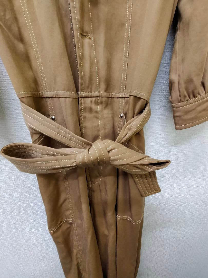 G-STAR RAW 未使用タグ付きブラウンサロペット