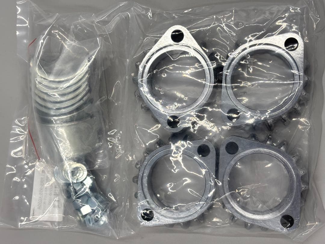 Z1/Z2 後期型4本出しマフラー用フランジセット 8mm穴 '76-'80