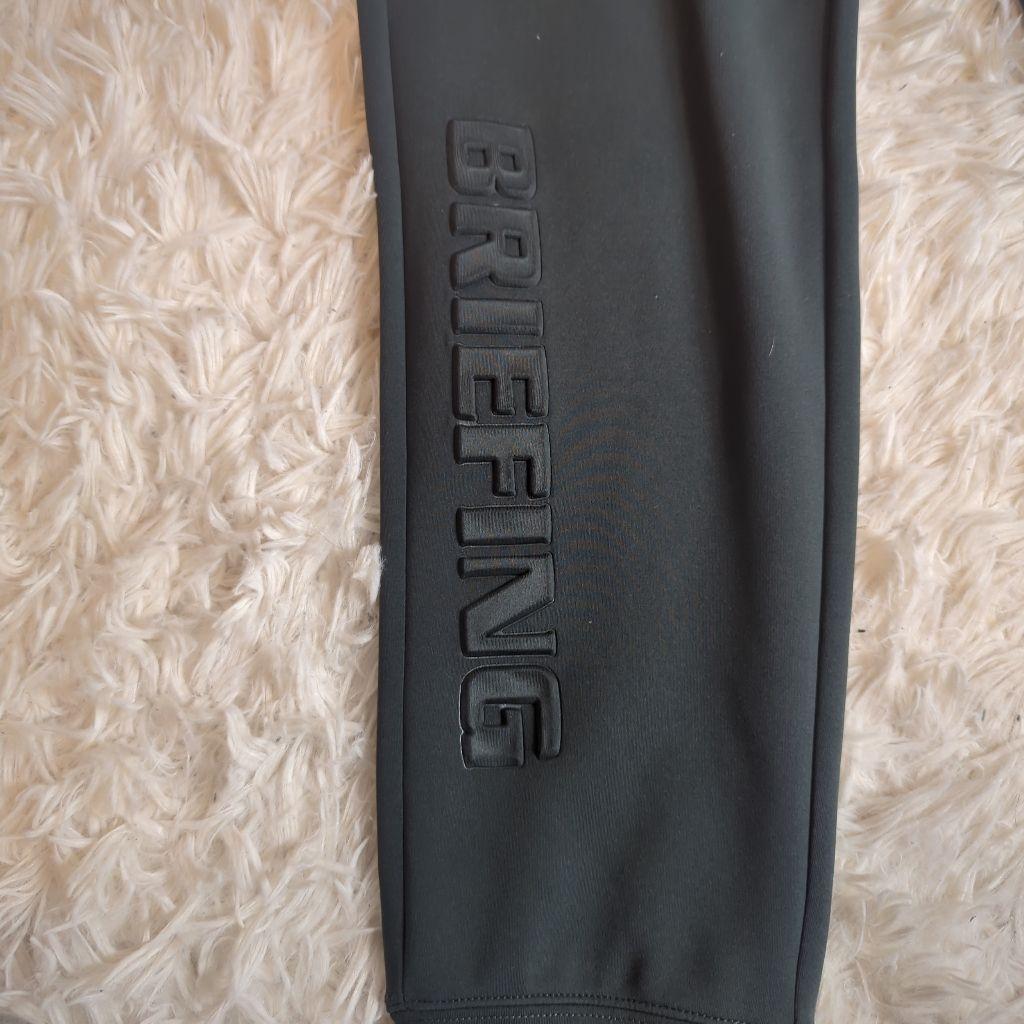 BRIEFING M BRG211M36 ジョガーパンツ ストレッチ 3Dロゴ