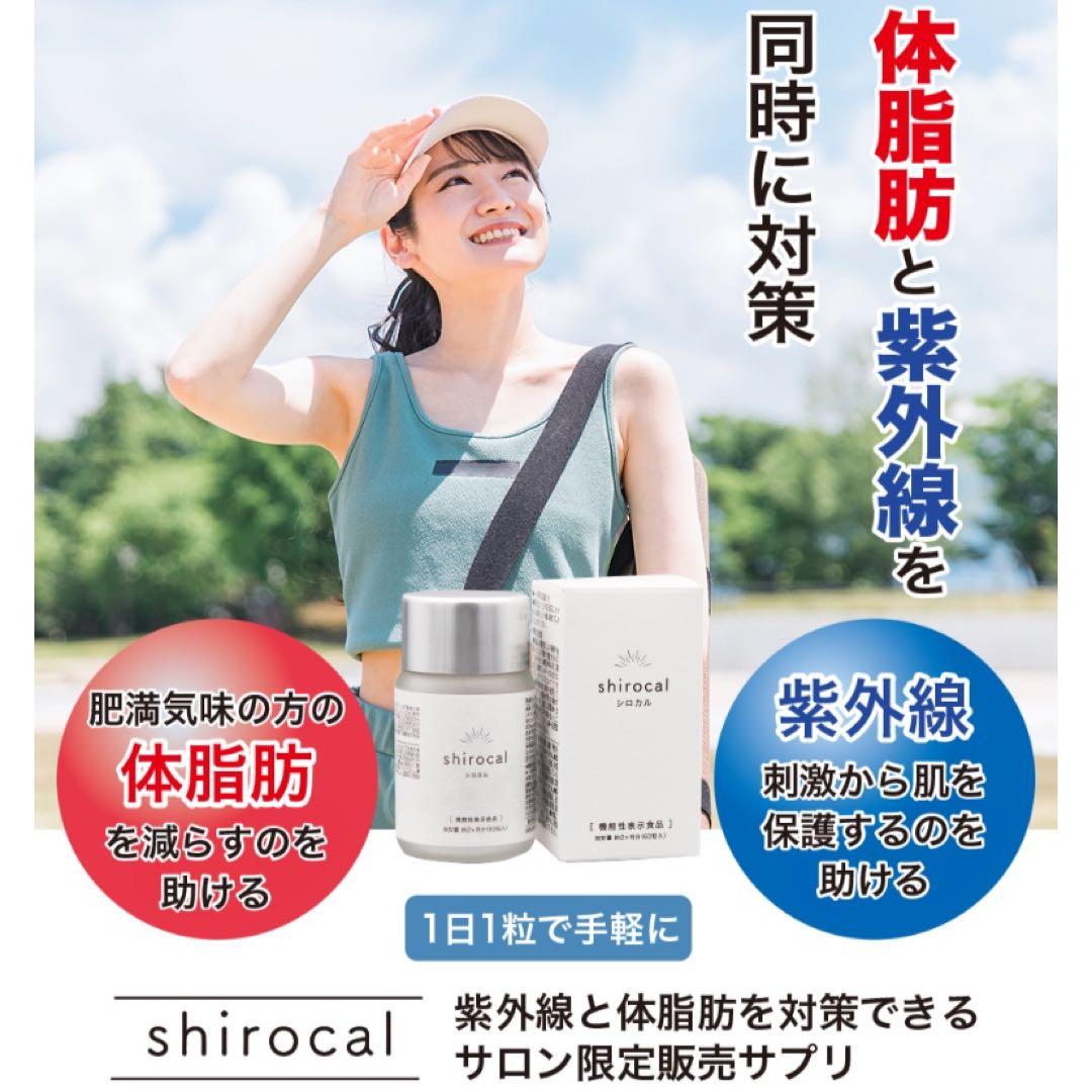 シロカル　大容量2ヶ月分　飲む日焼け止め＆体脂肪カット　ダイエットサプリ　オルト