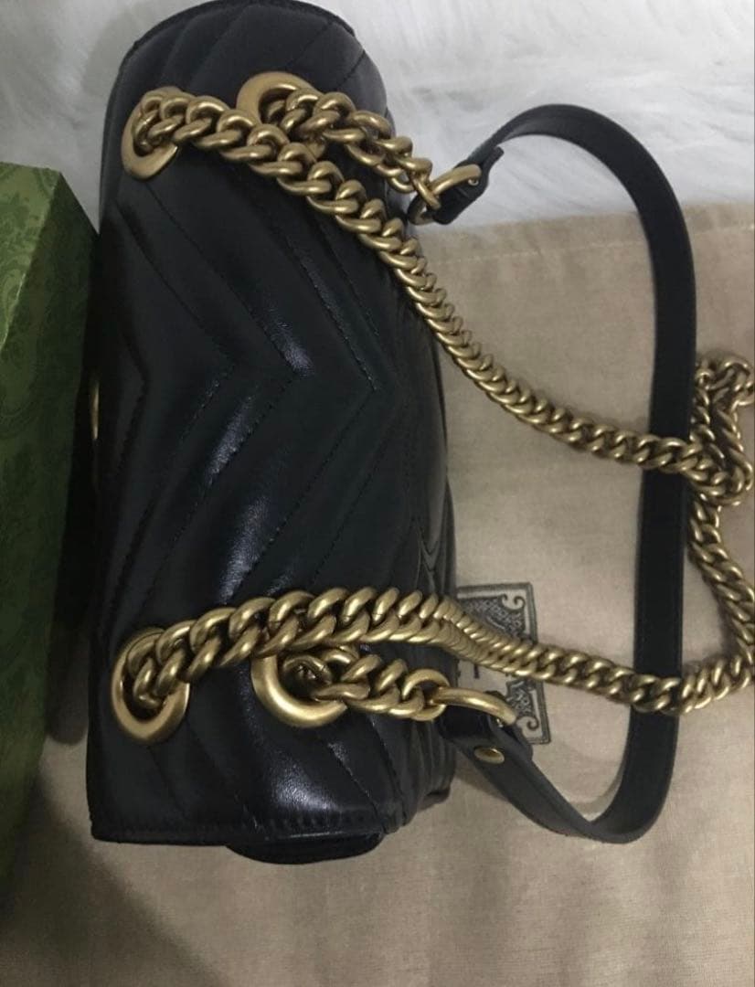 マーモント 443497 ミニ チェーン ショルダー バッグGUCCI