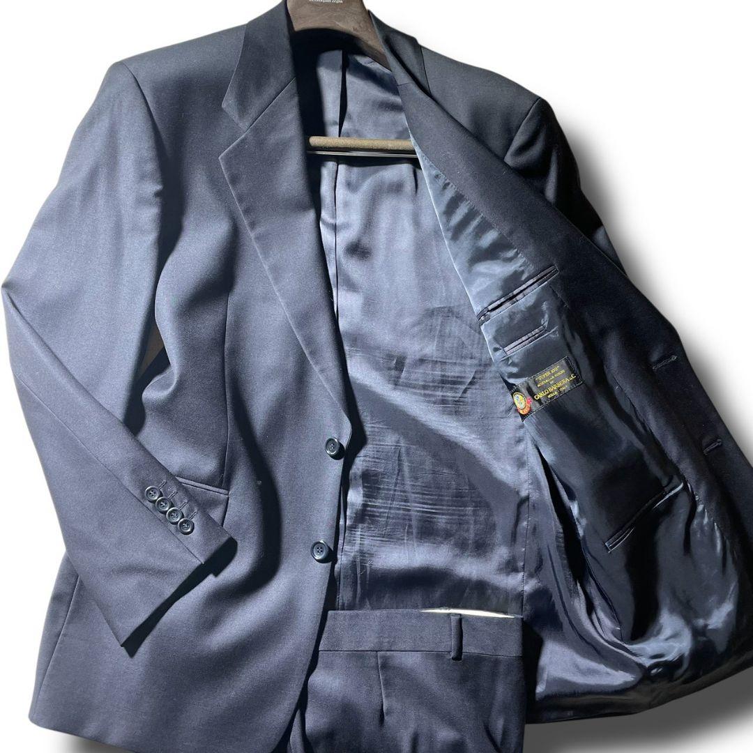 ヒューゴボス[イタリア製 カルロバルベラ社 XLサイズ]スーツ セットアップ