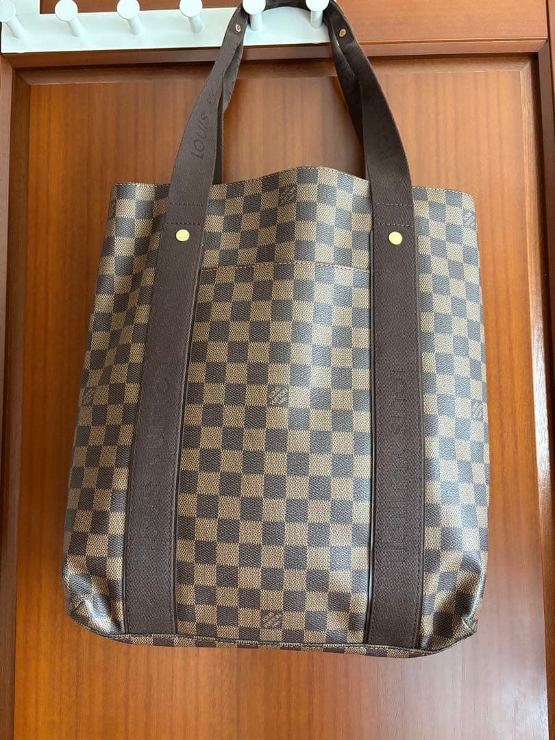 ルイヴィトン ダミエ カバ リヴィントン トートバッグ