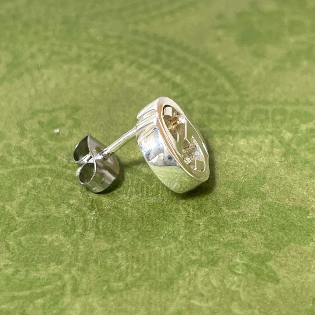 GUCCIグッチ インターロッキングGピアス 片耳　メンズ/レディース