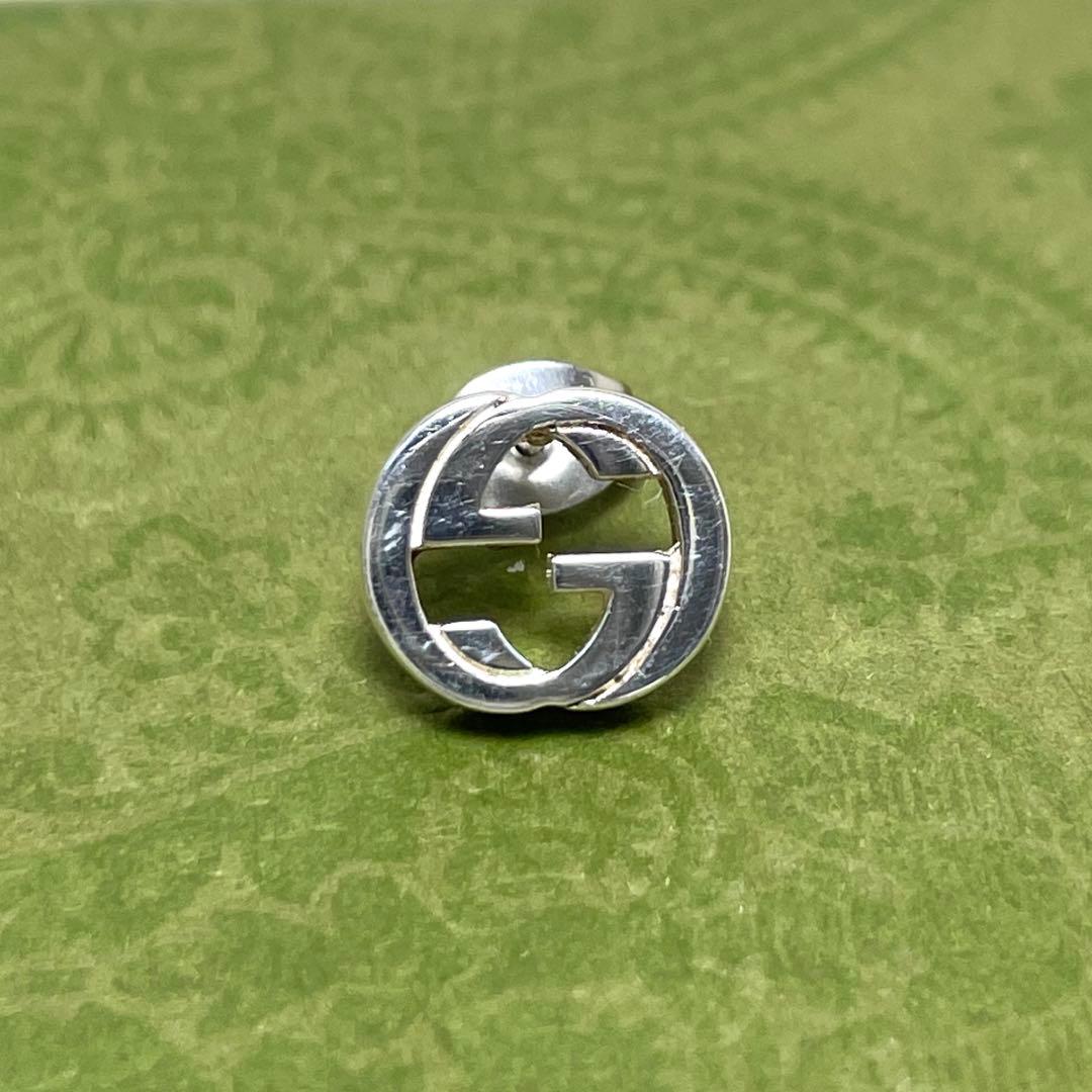 GUCCIグッチ インターロッキングGピアス 片耳　メンズ/レディース