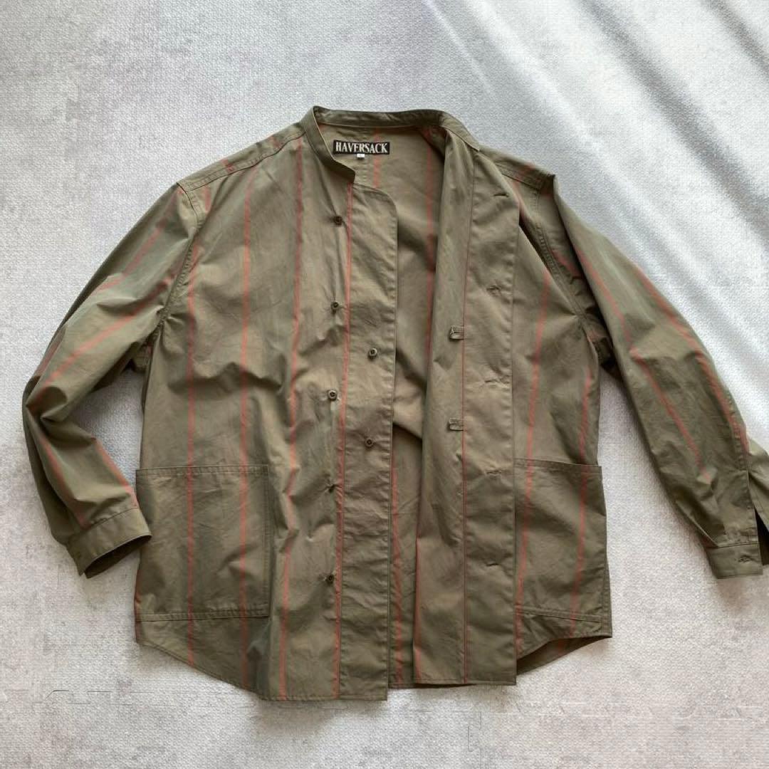 haversack ハバーサック　ドメブラ　L ノーカラー　ジャケット
