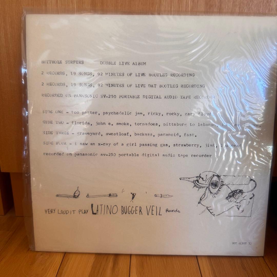 洋楽 Butthole Surfers Double Live Album