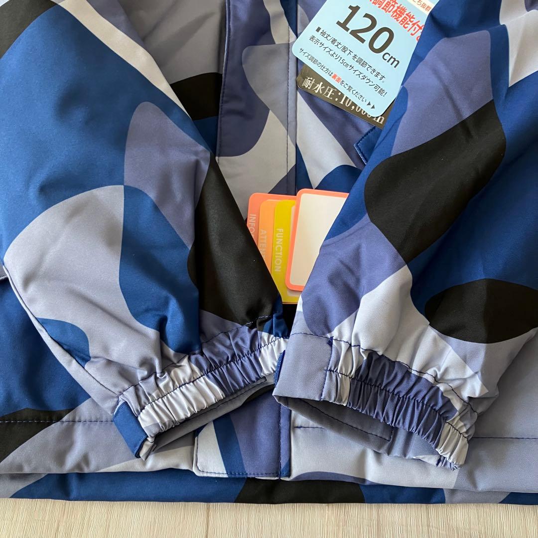 10E✨新品✨RESSEDA✨スキーウェア 上下セット キッズ120