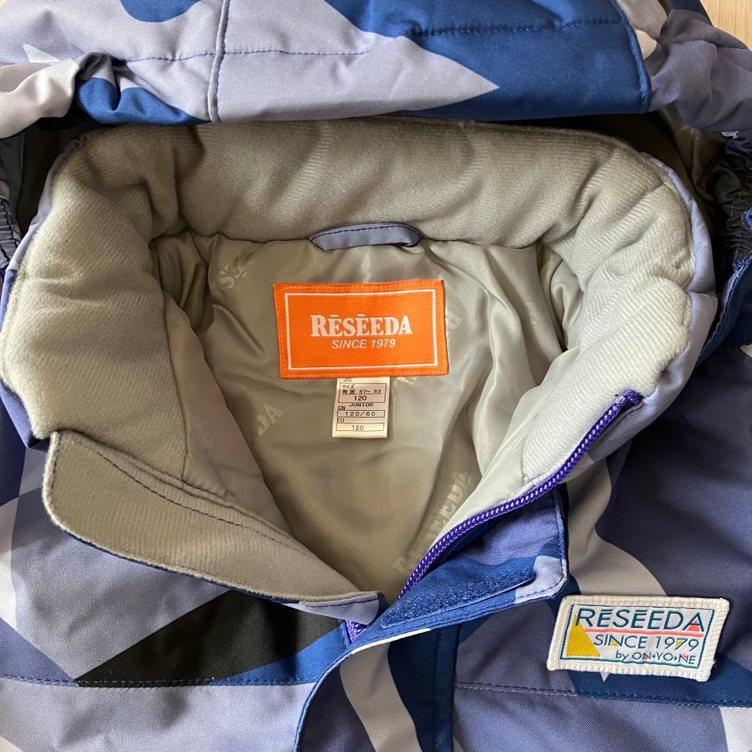 10E✨新品✨RESSEDA✨スキーウェア 上下セット キッズ120