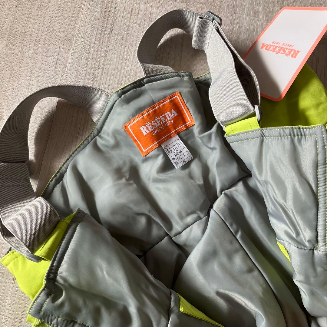 10E✨新品✨RESSEDA✨スキーウェア 上下セット キッズ120