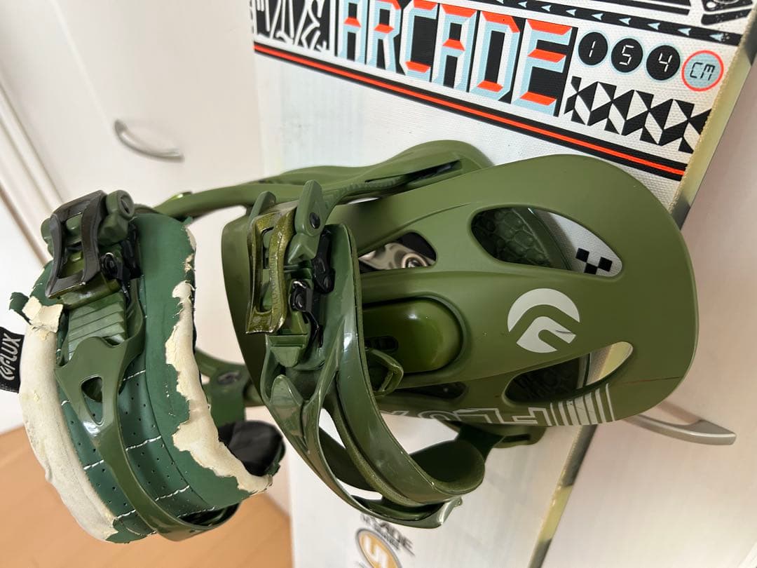 RIDE ARCADE UL 154cm & FLUX TT30 M カバー付き