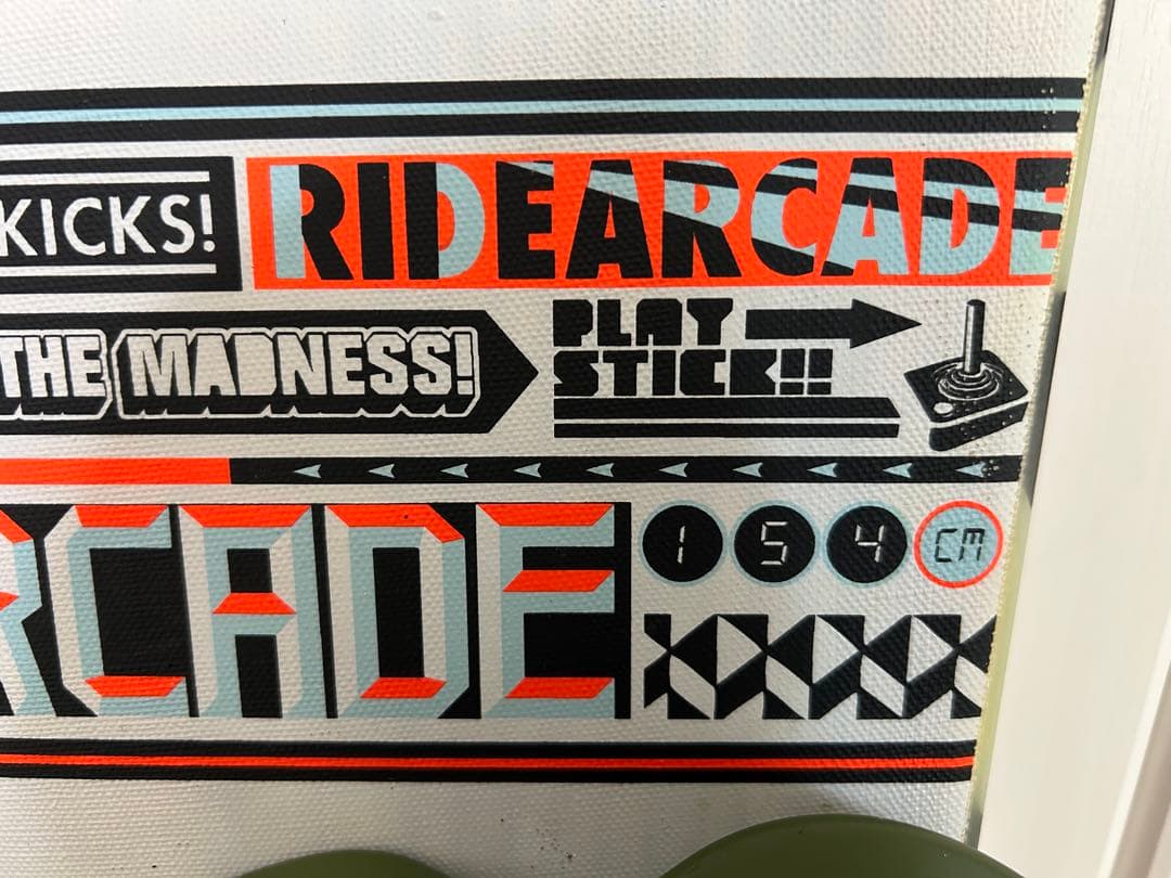 RIDE ARCADE UL 154cm & FLUX TT30 M カバー付き