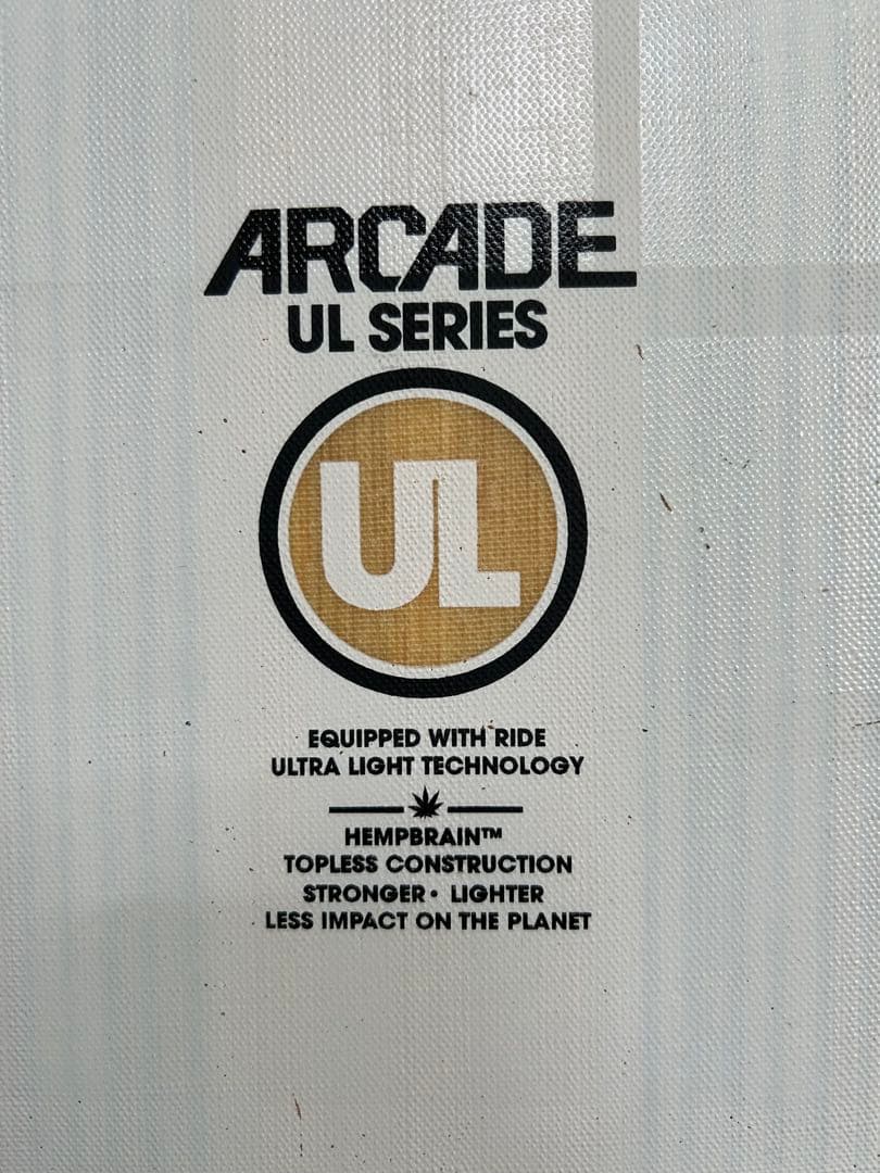 RIDE ARCADE UL 154cm & FLUX TT30 M カバー付き