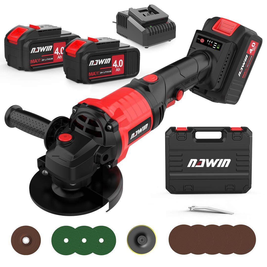 充電式 ディスクグラインダー 4 0ahリチウム電池2個