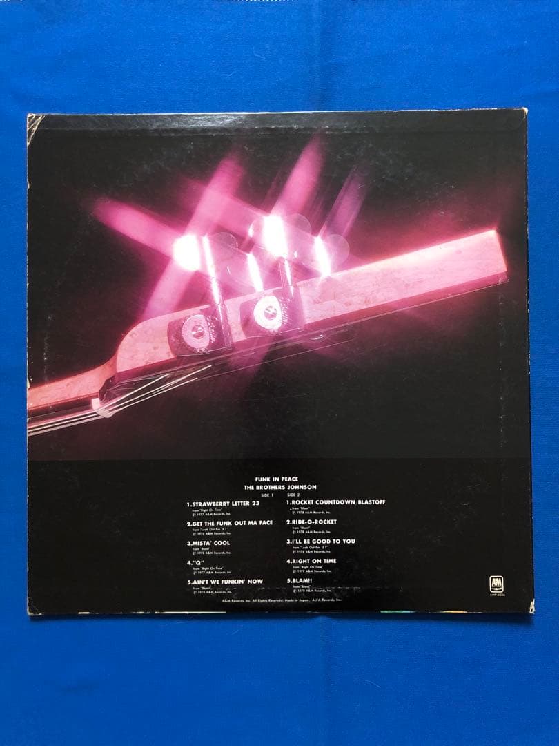 LPレコード♢ブラザース・ジョンソン♢AMP-6036♢うg4952w43