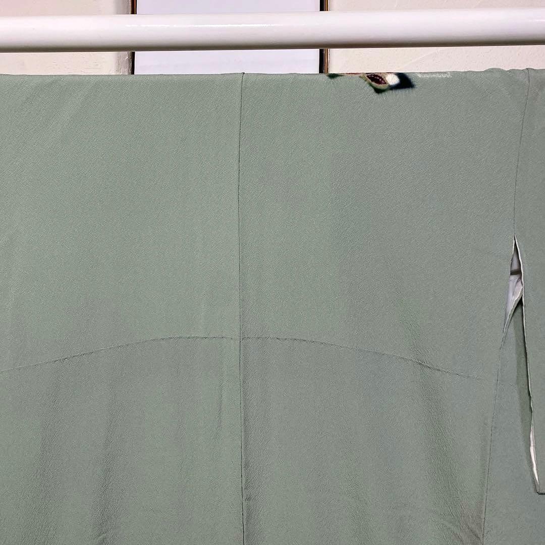 【専用】着物-辻が花着物156【訪問着】【未使用しつけ付】アンティーク調 他２点