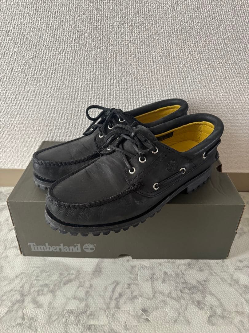 ア*ス様 Timberland 3eye 26.5 ブラック　ヌバック　OVY